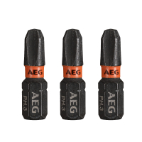 RYOBI AAK25 AEG Rázový šroubovací bit Ballistic 25mm PH3 – 3ks 4932479169