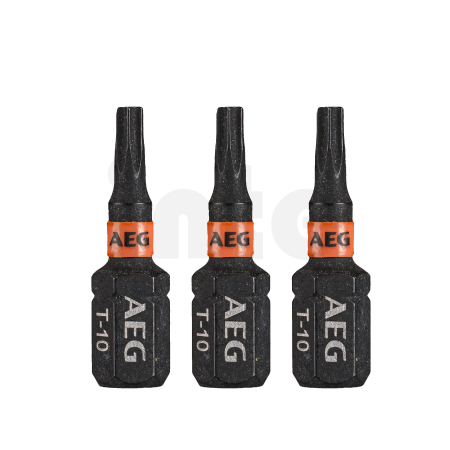 RYOBI AAK25 AEG Rázový šroubovací bit Ballistic 25mm TX10 – 3ks 4932479173