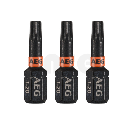 RYOBI AAK25 AEG Rázový šroubovací bit Ballistic 25mm TX20 – 3ks 4932479174
