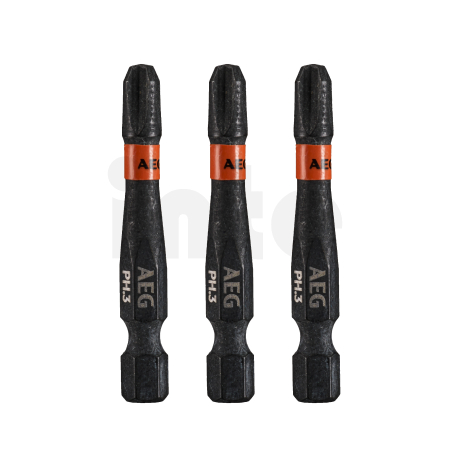 RYOBI AAK50 AEG Rázový šroubovací bit Ballistic 50mm PH3– 3ks 4932479182