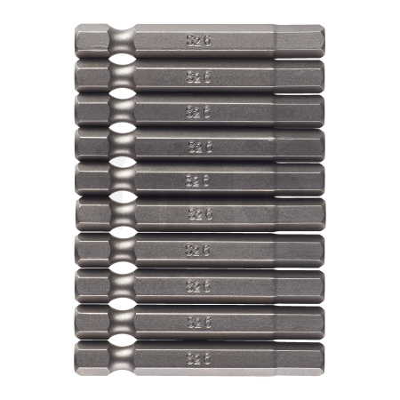 RYOBI ASD AEG 50mm šroubovací bit Hex 6 - 10ks 4932479528