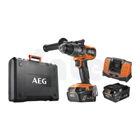RYOBI BSB 18C3BL 18V Bezuhlíková příklepová vrtačka, 2x 4.0 Ah akumulátor 4935478938