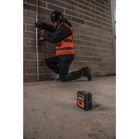RYOBI CLR215-B Červený křížový laser 4935472252