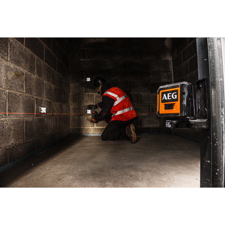 RYOBI CLR215-B Červený křížový laser 4935472252