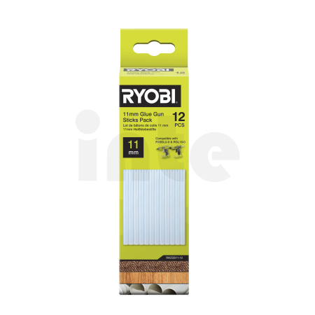 RYOBI RACGS11-12 Tavné tyčinky 11mm, 12 ks 5132006233
