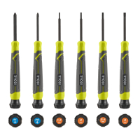 RYOBI RHSDS6PC Sada šroubováků, 6 ks 5132006045