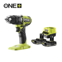 RYOBI RPD18BL1-2C20S 18V ONE+  Akumulátorová bezuhlíková příklepová vrtačka (2x 2.0Ah) 5133006139