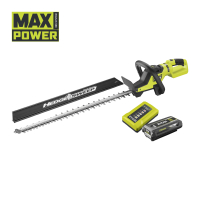 RYOBI RY36HTX65A Bezuhlíkový akumulátorový plotostřih MAX POWER, délka lišty 65cm (1x2.0Ah) 5133005124