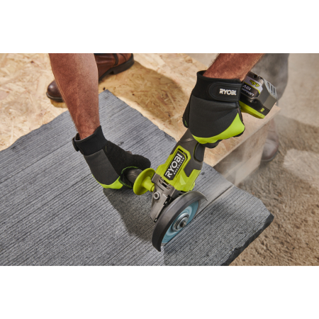 RYOBI RAG18BL 18V ONE+ bezuhlíková akumulátorová úhlová bruska 125 mm 5133006532