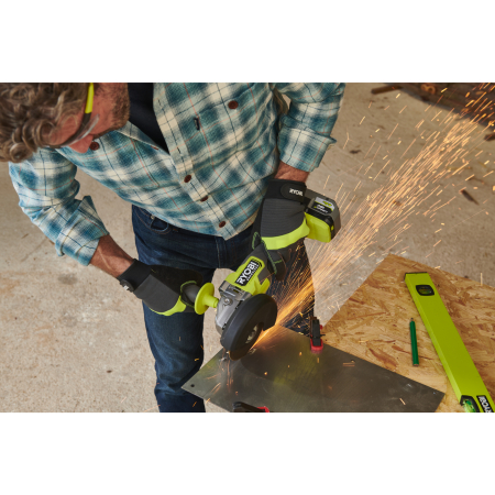 RYOBI RAG18BL 18V ONE+ bezuhlíková akumulátorová úhlová bruska 125 mm 5133006532