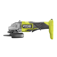 RYOBI RAG18BL 18V ONE+ bezuhlíková akumulátorová úhlová bruska 125 mm 5133006532