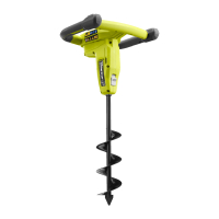 RYOBI RY18HA 18V akumulátorový půdní vrták 5133006236