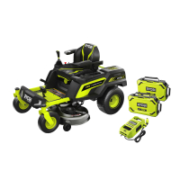 RYOBI RY72ZTRX107 72V Bezuhlíkový zahradní rider s nulovým poloměrem otáčení, šířka záběru 107cm 5133005761
