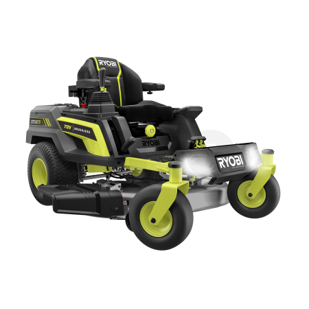 RYOBI RY72ZTRX107 72V Bezuhlíkový zahradní rider s nulovým poloměrem otáčení, šířka záběru 107cm 5133005761