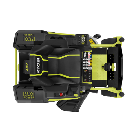 RYOBI RY72ZTRX107 72V Bezuhlíkový zahradní rider s nulovým poloměrem otáčení, šířka záběru 107cm 5133005761