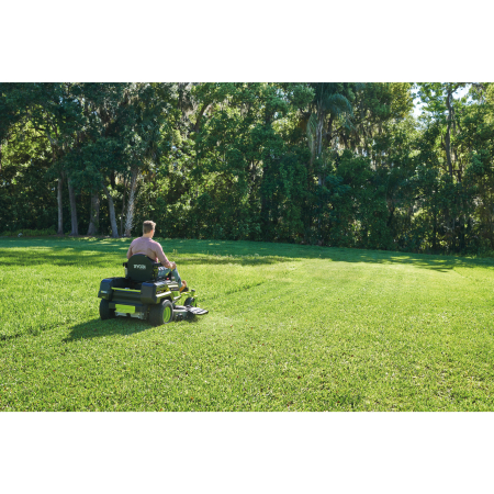 RYOBI RY72ZTRX137 72V Bezuhlíkový zahradní rider s nulovým poloměrem otáčení, šířka záběru 137cm 5133005762