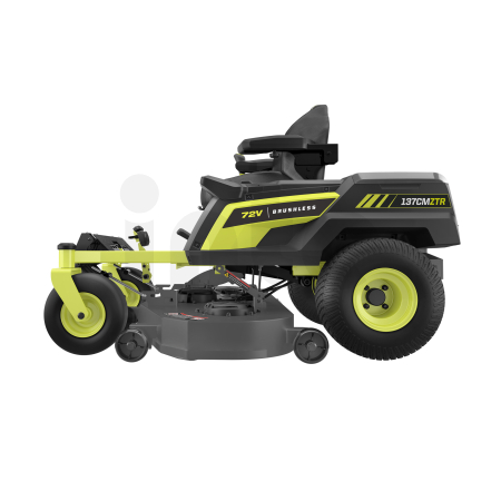 RYOBI RY72ZTRX137 72V Bezuhlíkový zahradní rider s nulovým poloměrem otáčení, šířka záběru 137cm 5133005762