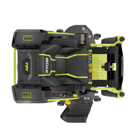 RYOBI RY72ZTRX137 72V Bezuhlíkový zahradní rider s nulovým poloměrem otáčení, šířka záběru 137cm 5133005762