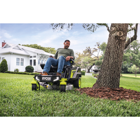 RYOBI RY72ZTRX76 72V Bezuhlíkový zahradní rider s nulovým poloměrem otáčení, šířka záběru 76cm 5133005760