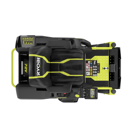 RYOBI RY72ZTRX76 72V Bezuhlíkový zahradní rider s nulovým poloměrem otáčení, šířka záběru 76cm 5133005760